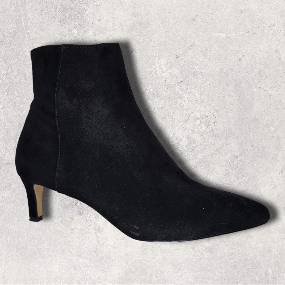 H&M Black Ankle Suede Boots